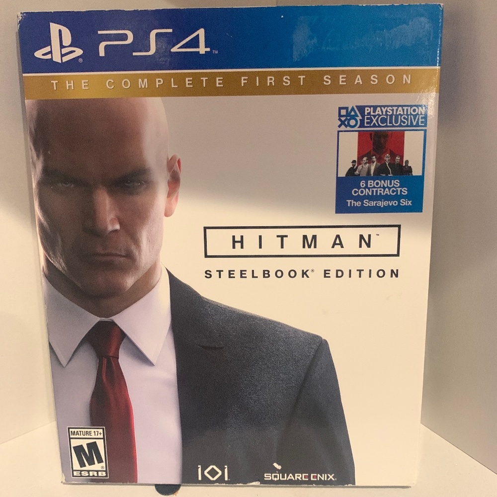 Sony PS4 Hitman Steel Book Edition The Complete First Season
